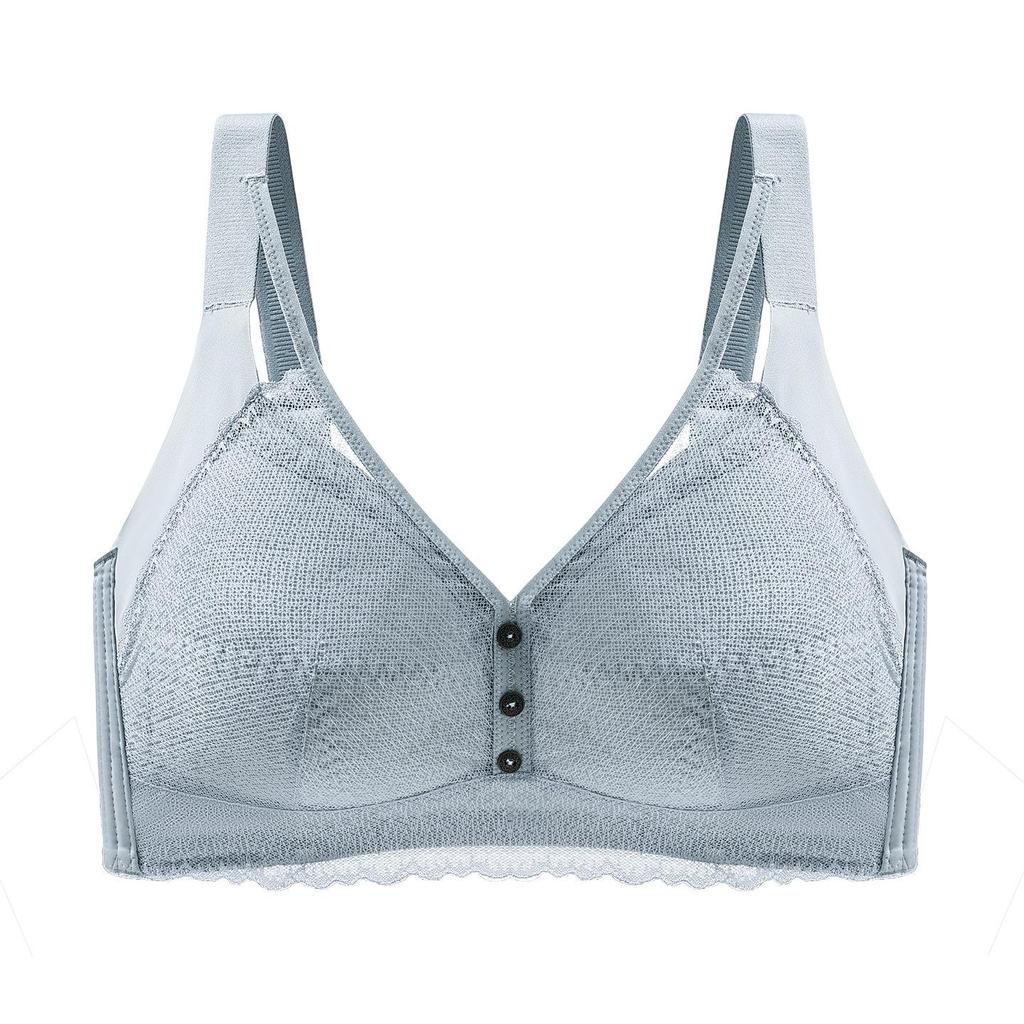 Plus Size Ultra-thin Comfort Bra: Enhances Big Chest, No Underwire, Adjustable Support, Side Boob Control