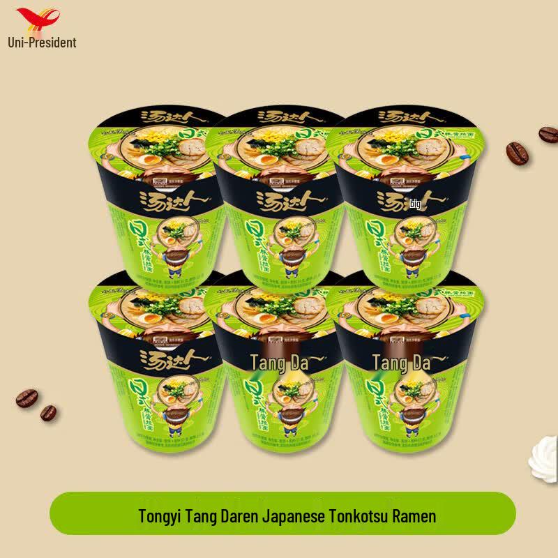 Uni-President Tang Daren Japanese Tonkotsu Ramen Instant Noodles