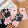 For Redmi 10C Redmi10C Phone Case Cute Pink Flowers Letter Back Cover Silicone Capa Soft Bumper Coque For Redmi Note 8Pro 8T 12C