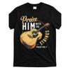 Men'S Graphic Tee, Featuring a Guitar Design In Street Art Style, Music-Inspired Clothing