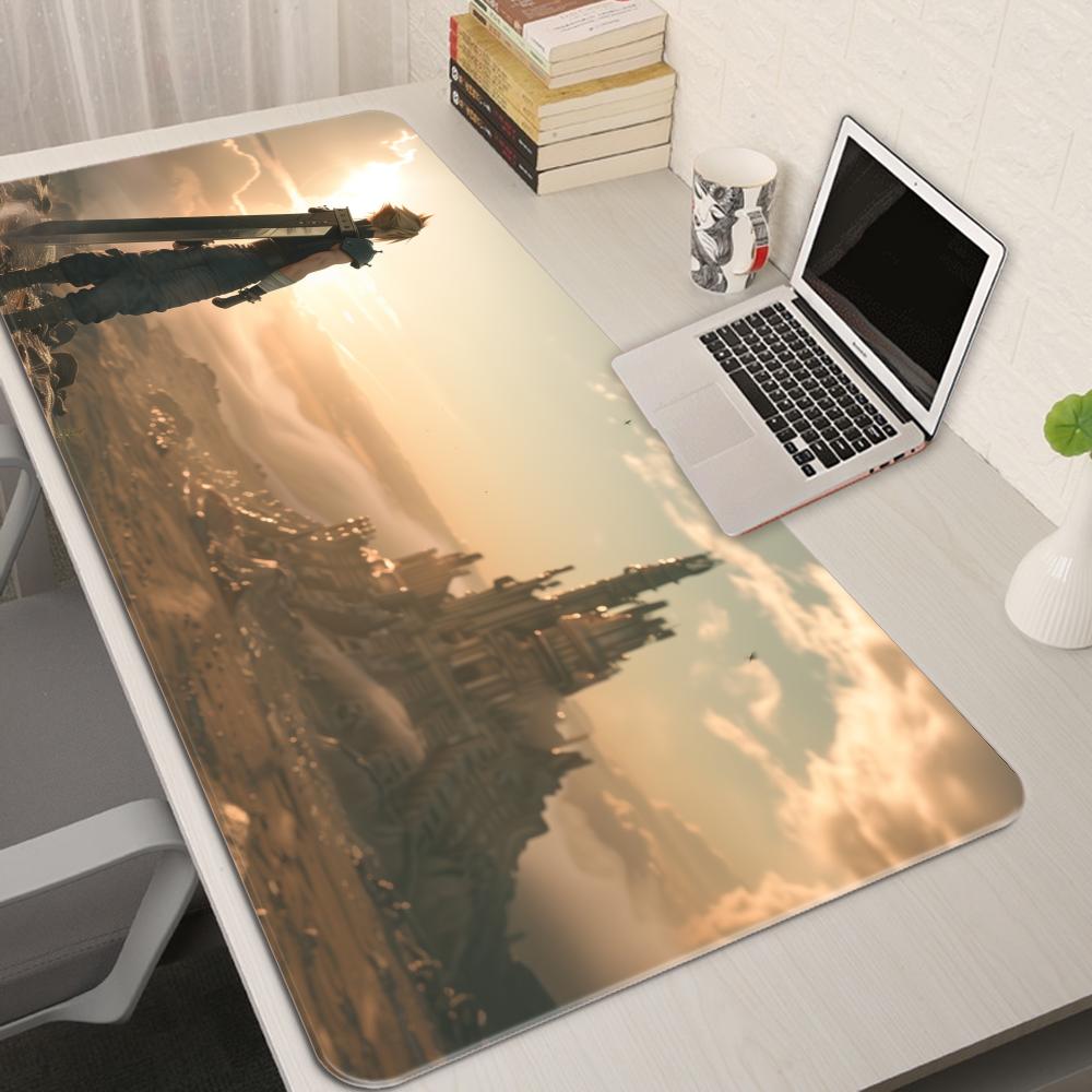 Classical Game FFinal Fantasy VII Rebirth Mousepad Computer Laptop Gamer Pad PC Gaming Accessories Desk Mats 800x400x2mm