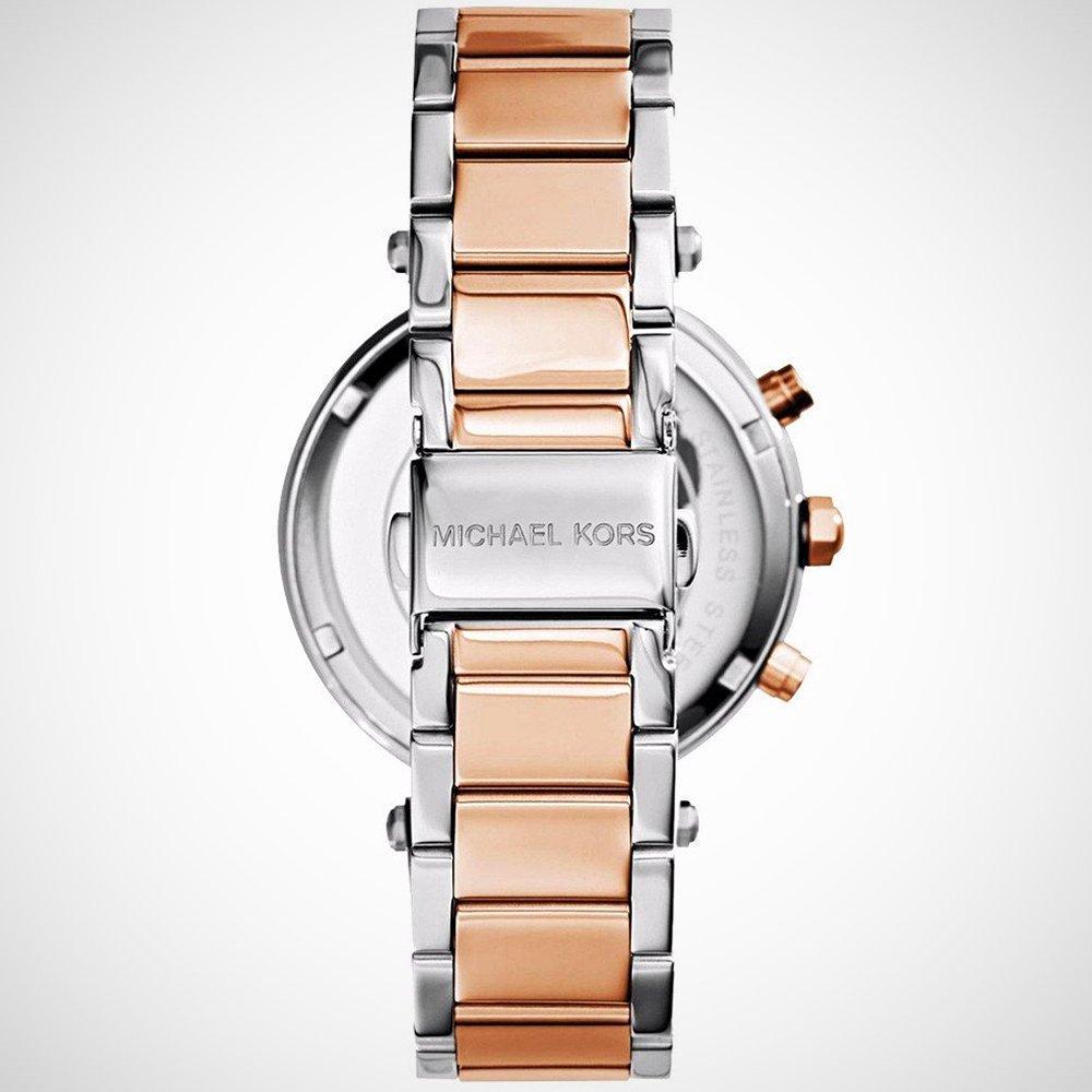 Michael Kors MK6141 Parker Ladies Glitzy Two Tone Watch