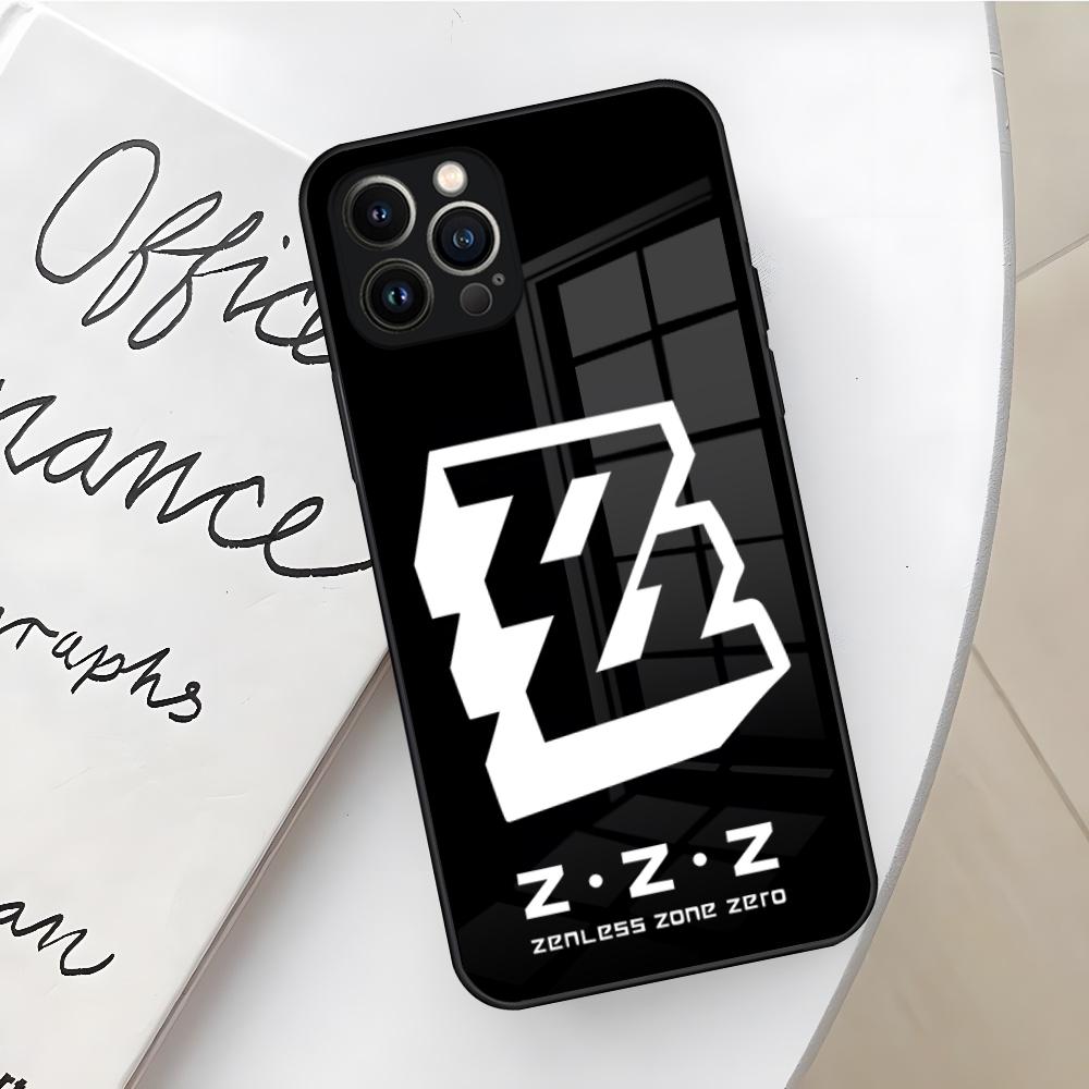Game Zenless Zone Zero Phone Case for Iphone 16 15 14 12 11 13 Pro Max Mini X Xr Xs Se 8 Puls Glass Cover