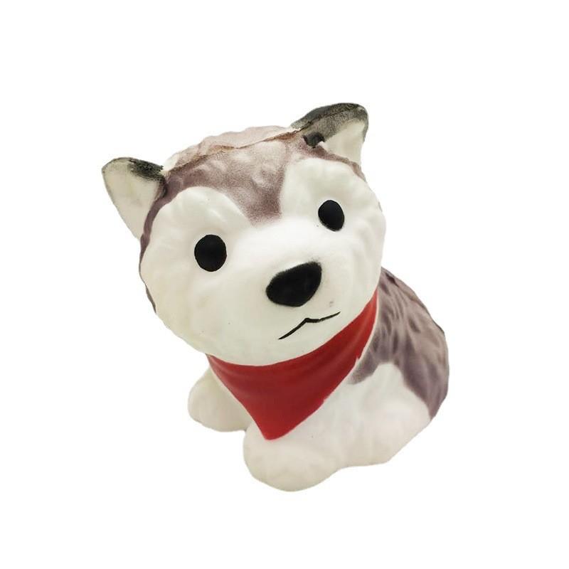 Squishy Dog Plush Toy With Slow Rebound Pu Foam For Stress Relief And Gift Giving