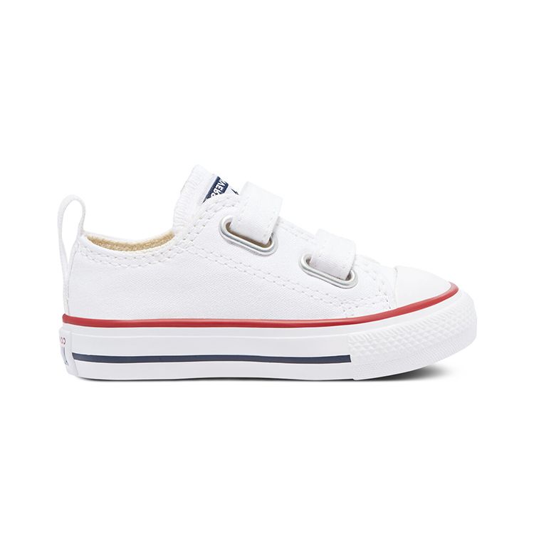 Converse Chuck Taylor All Star Low Top Simple Versatile Low-Top Walking Shoes Baby Shoes White 769029C