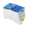 Terminal Block Junction Box Splicing Din Rail Single Pole Power Distribution Box 690V 250A Blue