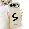 For Honor 500 5G Lucky Initial Letter Phone Case For Honor 500 MEY-AN00 Soft Silicone Shockproof Cases Bumpers