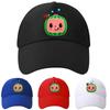 Cocomelon Funny Games Kids Cap Adjustable Snapback Sun Hat With Soft Material