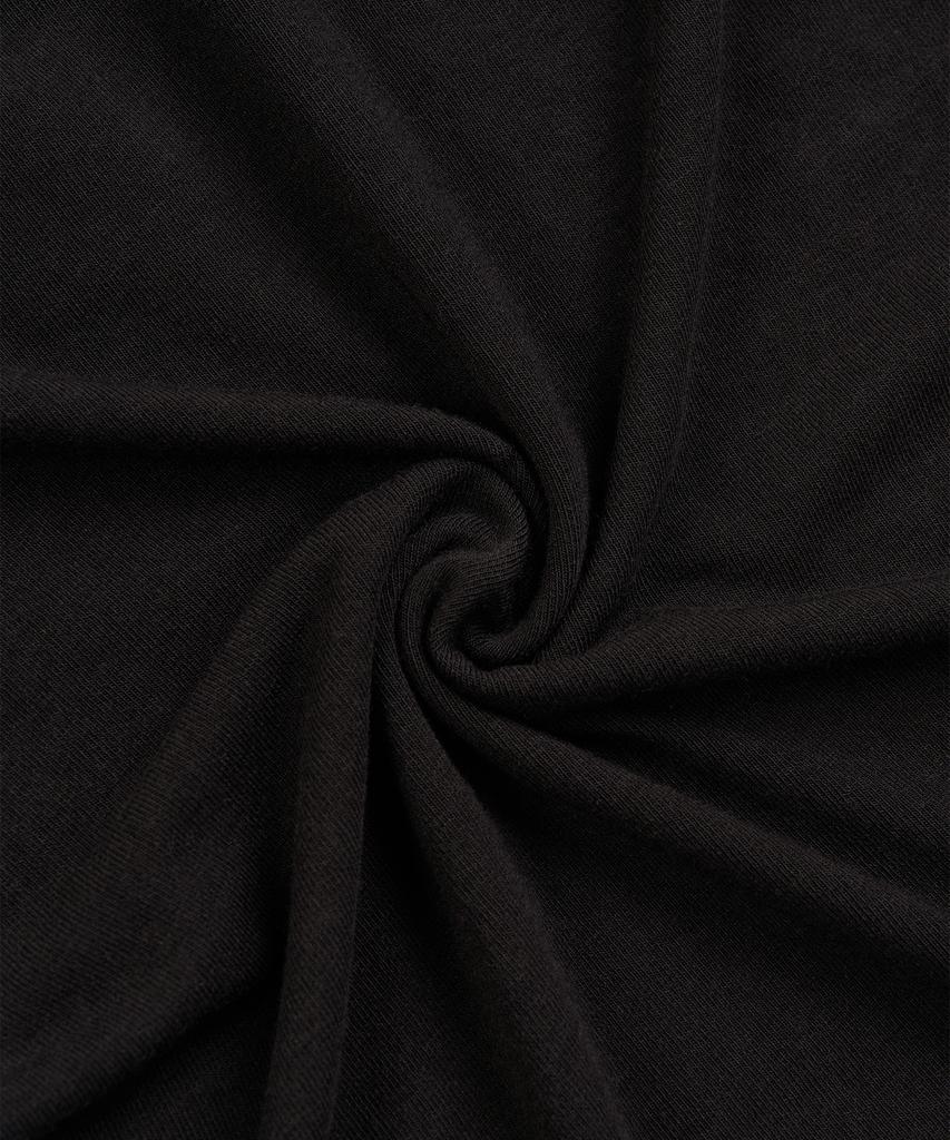 PEPLEE Open Collar Long Sleeve (Black)