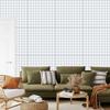 Wallpaper Fabric Pattern White and Light Gray, White Background 50x1000
