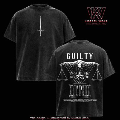 Hiromi Higuruma Jujutsu Kaisen Vintage Washed Oversized Anime T-shirt