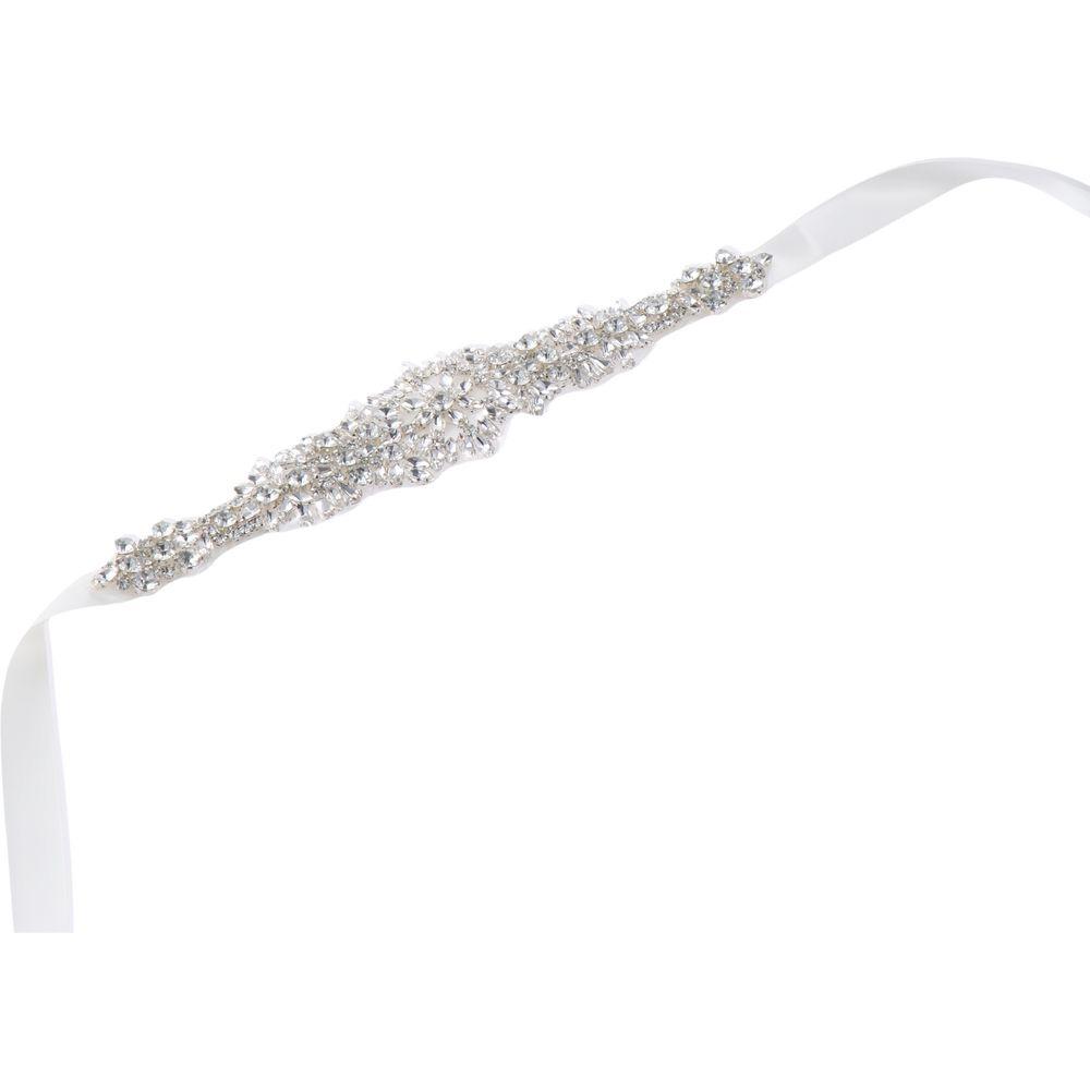 Diamond Flower Size: 29*6cm, Ribbon Size 270*2cm Wedding Belt Rhinestone Belt  Graduation
