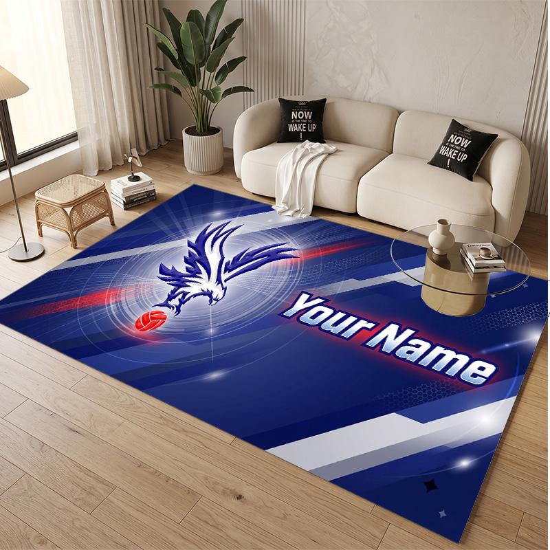 Personalized Crystal Velvet Carpet Crystal Palace Pattern Non Slip Floor Rug