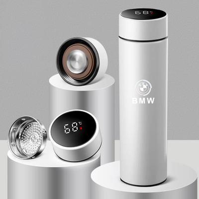 Stainless Steel Car Insulated Cup Portable Coffee Mug For BMW 50th Series I4 G07 G06 G05 G02 G01 F48 F39 G42 G30 G20 G26 F01 F02