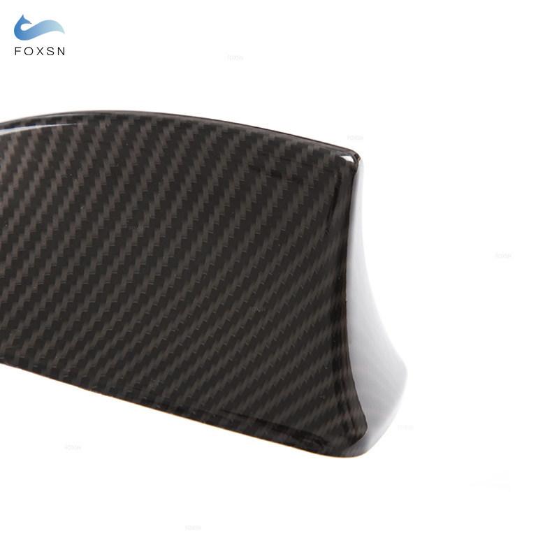 ABS Carbon Fiber Pattern Car Roof Shark Fin Antenna Aerials Cover Trim For BMW 5 Series F10 F11 F18 For 7 Series F01 F02 M5