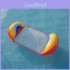 Inflatable Rainbow Watermelon Lounge Chair With Backrest Adult Floating Bed