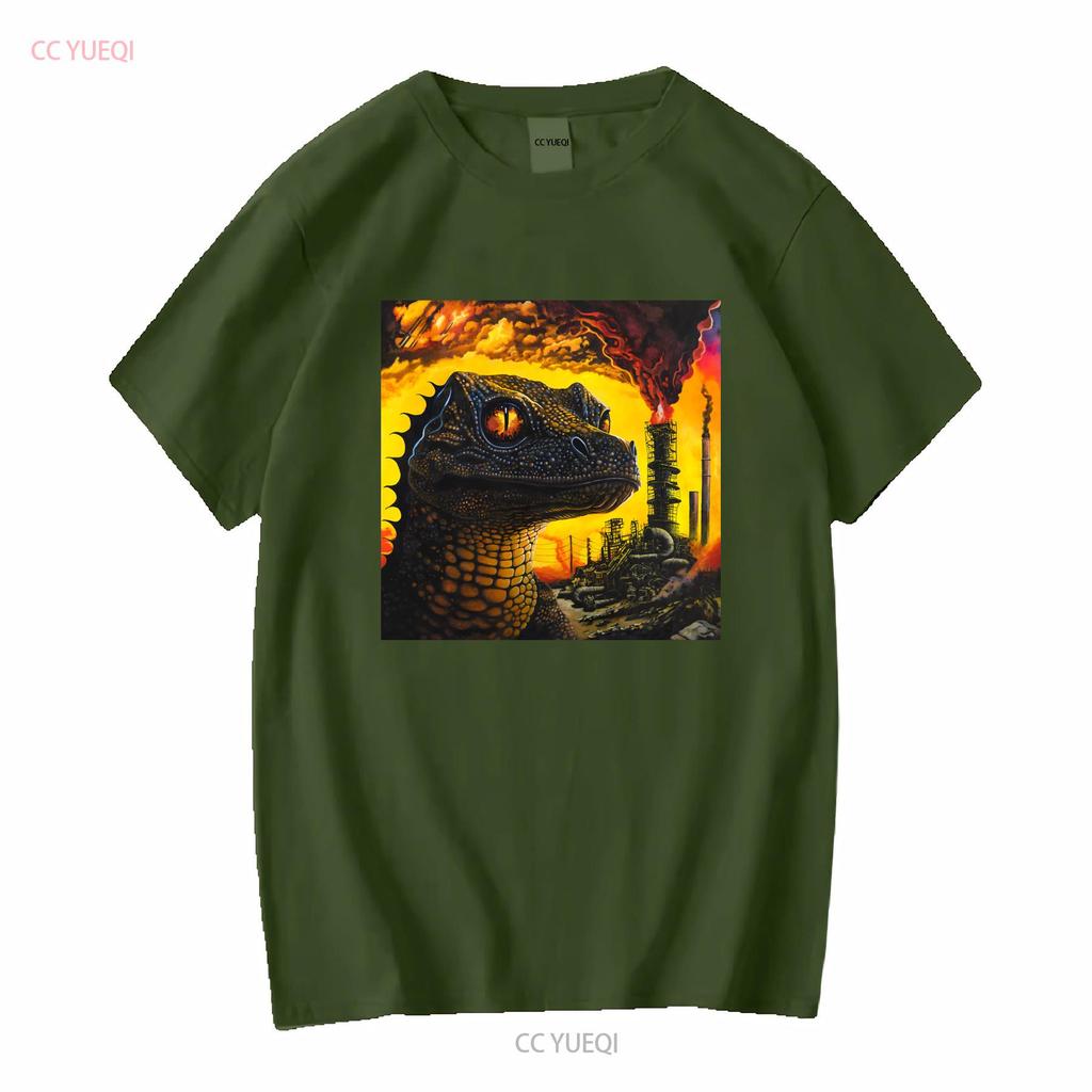 KING GIZZARD AND THE LIZARD WIZARD PETRODRAGONIC APOCALYPSE Cotton T Shirt vintage Washed Comfortable Slightly Breathable
