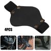 4 Pieces Motorcycle Shoe Protector Pads, Boots Covers Easy To Use Wear Resistant
