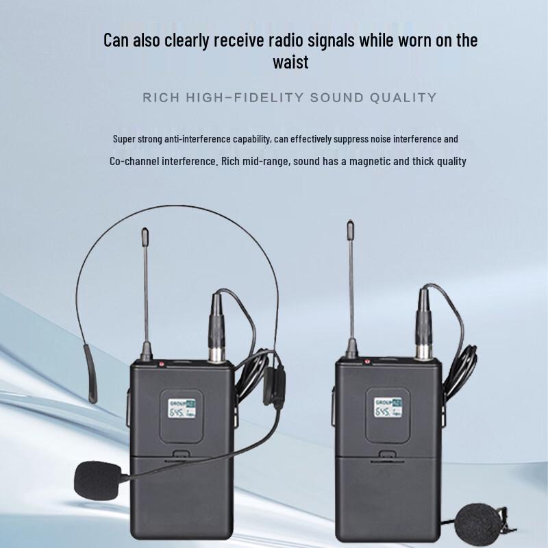 Xun Er Wei Professional True Diversity Wireless Microphone System (CN version)