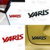 3D Metal Car Styling Emblem Car Tailgate Rear Trunk Fender Side Badge Sticker For Toyota Yaris Logo Camry Corolla 4Runner Auris