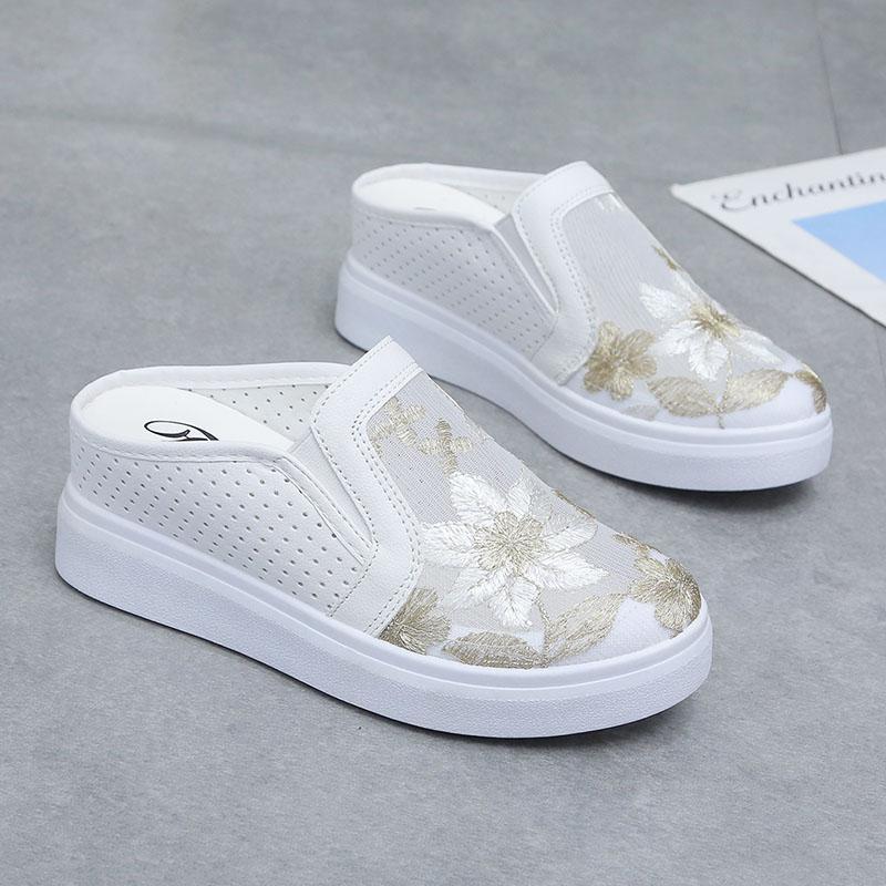 Summer New Style with Increased Height Inside Hollowed Out and Breathable Women's High-heeled Sandals Thick Soled and Worn Externally
