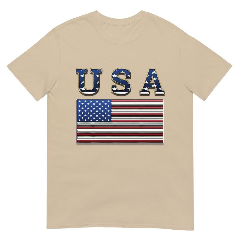 Usa American Flag United States Us Patriotic Tshirt
