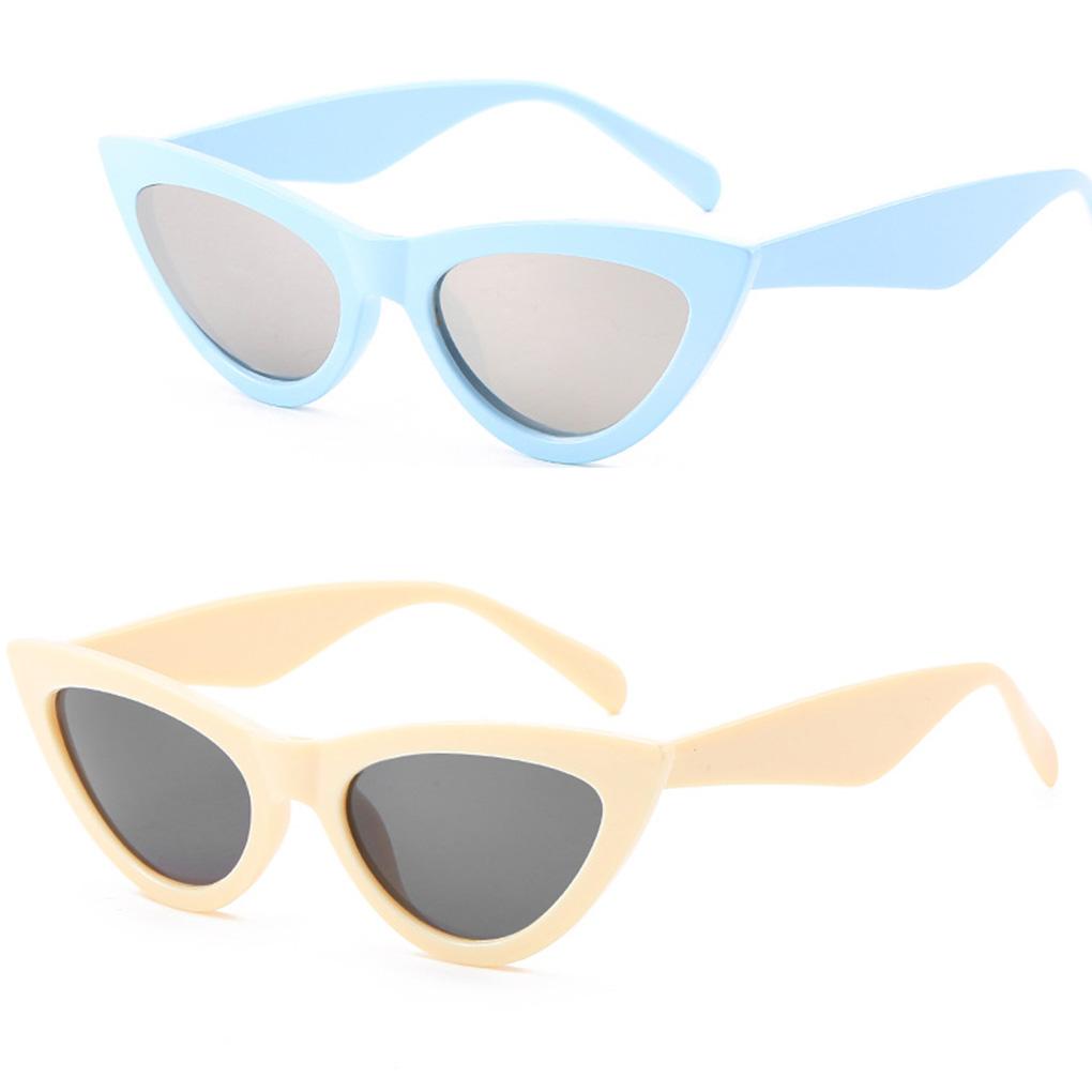 Lady Women Girls Lovely Shape Eyeglasses Small Frame Summer Beach UV400 Eyewear