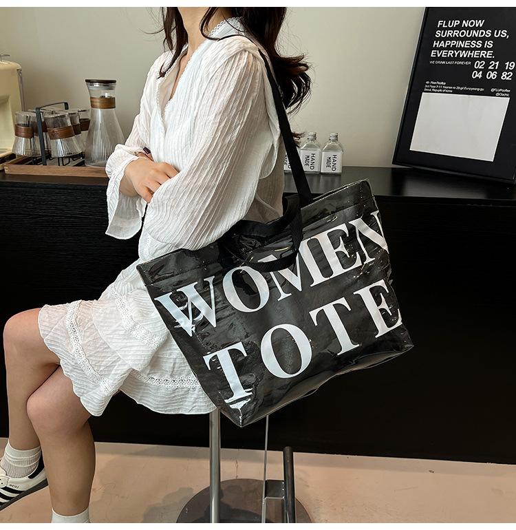 Large Capacity Commuter Bag Bag Lazy Wind Tote Bag Design Sense Women's Shoulder Bag