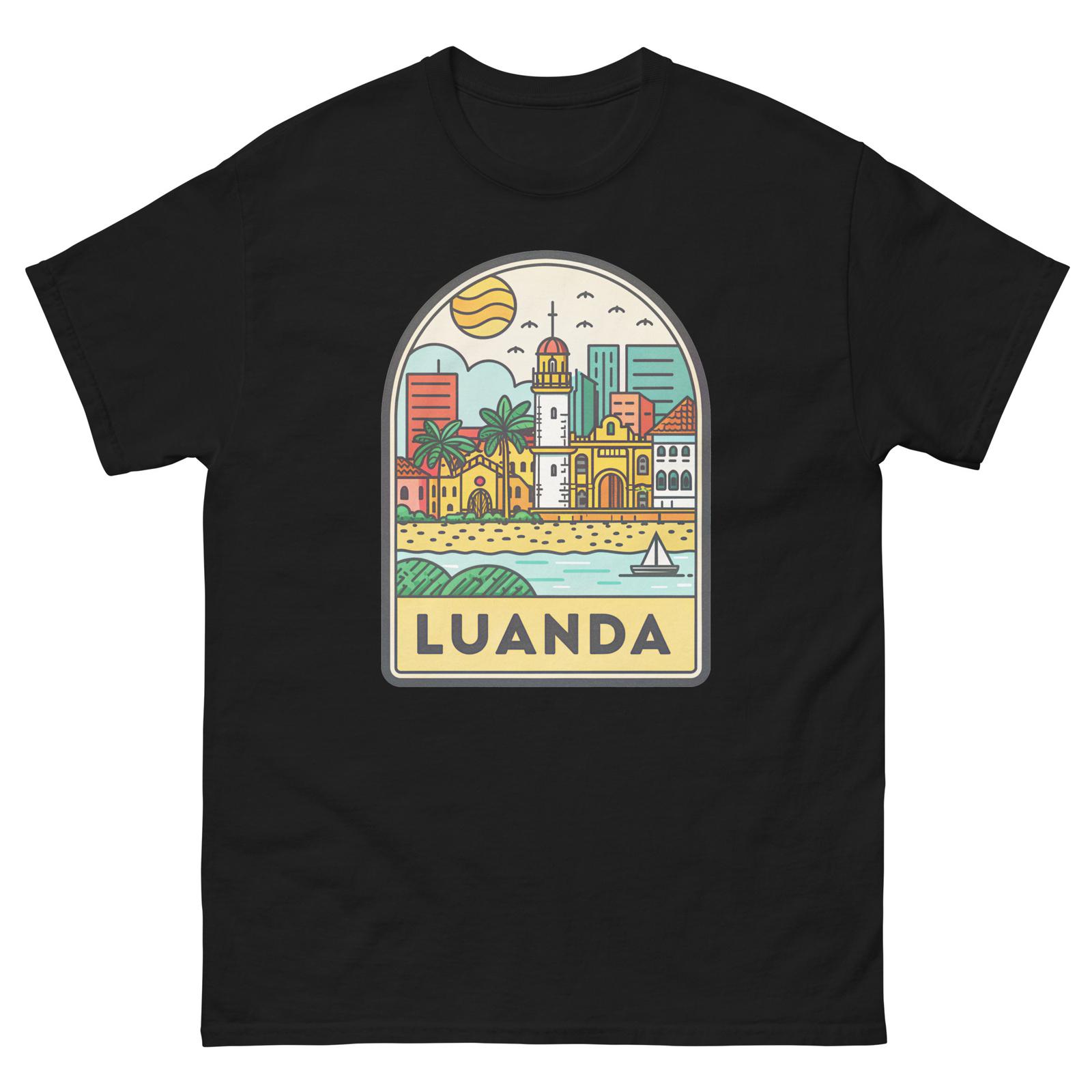 Luanda World Travel Urban Area City T-Shirt XL
