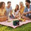 360 Stereo Sound Portable Speaker Rechargeable Battery Wireless Speakers Loudspeaker  Outdoor Use