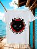 Pixies Official T-shirt - Black Cat Graphic Tee with "I'm Not Old I'm Classic" Slogan
