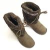 Ocean Pacific Warm Mid Boa Boots Women’s Size 5.5 23.0 Brown(USED)