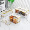 Sealed Tank, Grain Storage Box, Transparent Plastic Small Jar, Food Jar, Kitchen Food Grade Grain Storage Box