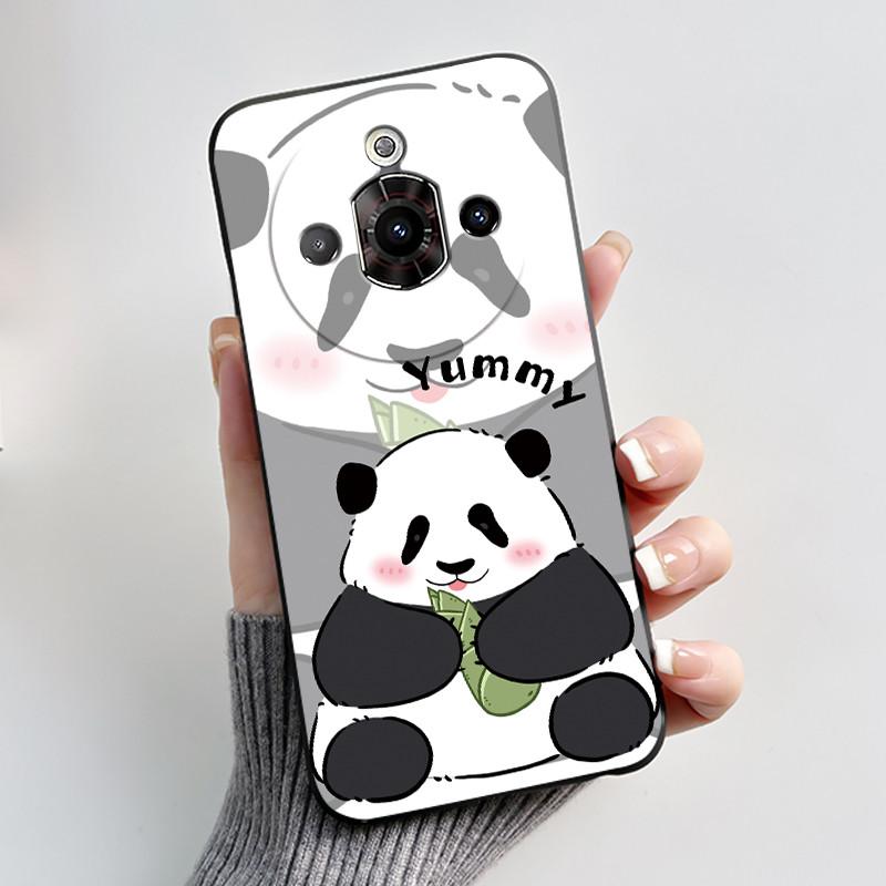 Cute Cartoon Case For ZTE Nubia Focus Pro 5G Capa Printing Shell Protective Cover Coque Soft Silicone Black Casing Fundas
