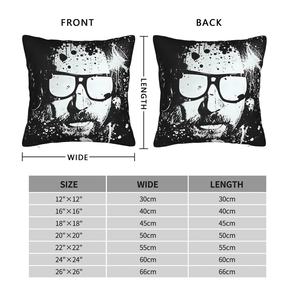The Dude Big Lebowski (23) Pillowcases  Vintage Pillow Case For Sofa Car Home Decor Graphic Pillow Cover