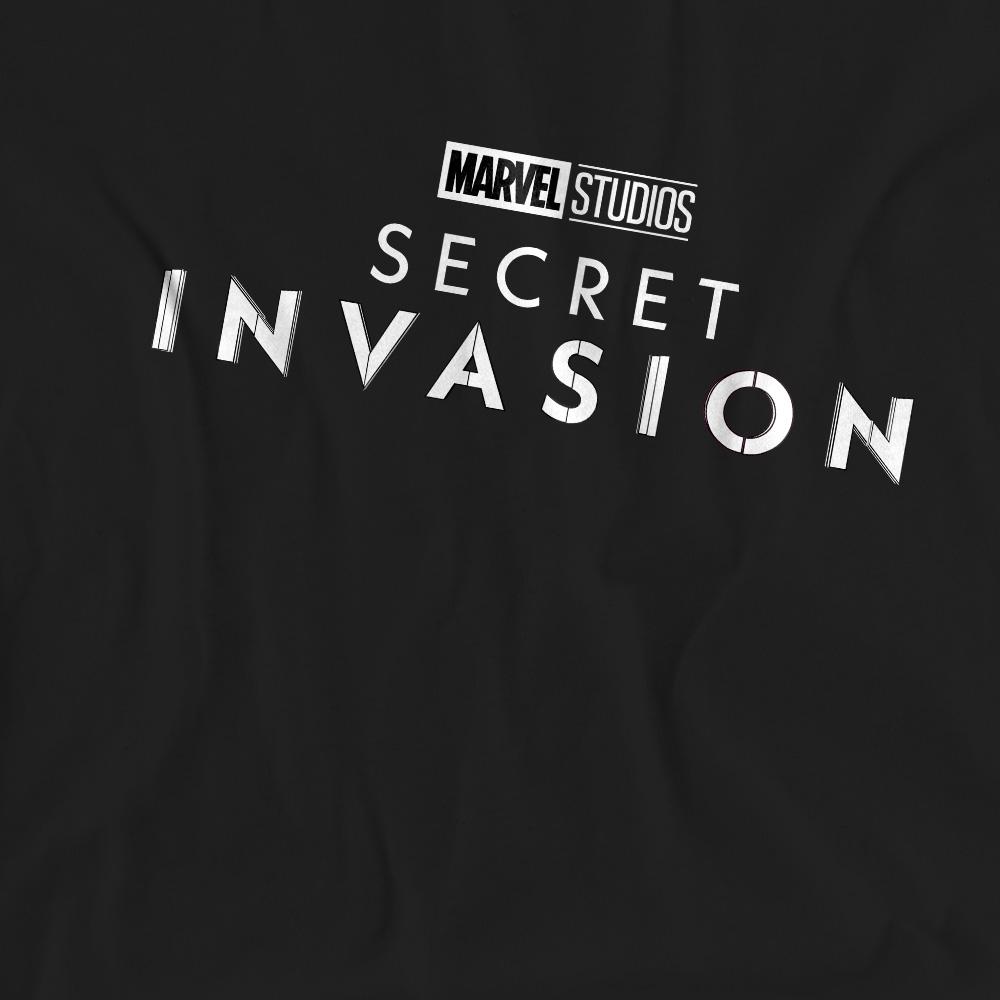 Marvel Unisex Adult Secret Invasion Logo T-Shirt