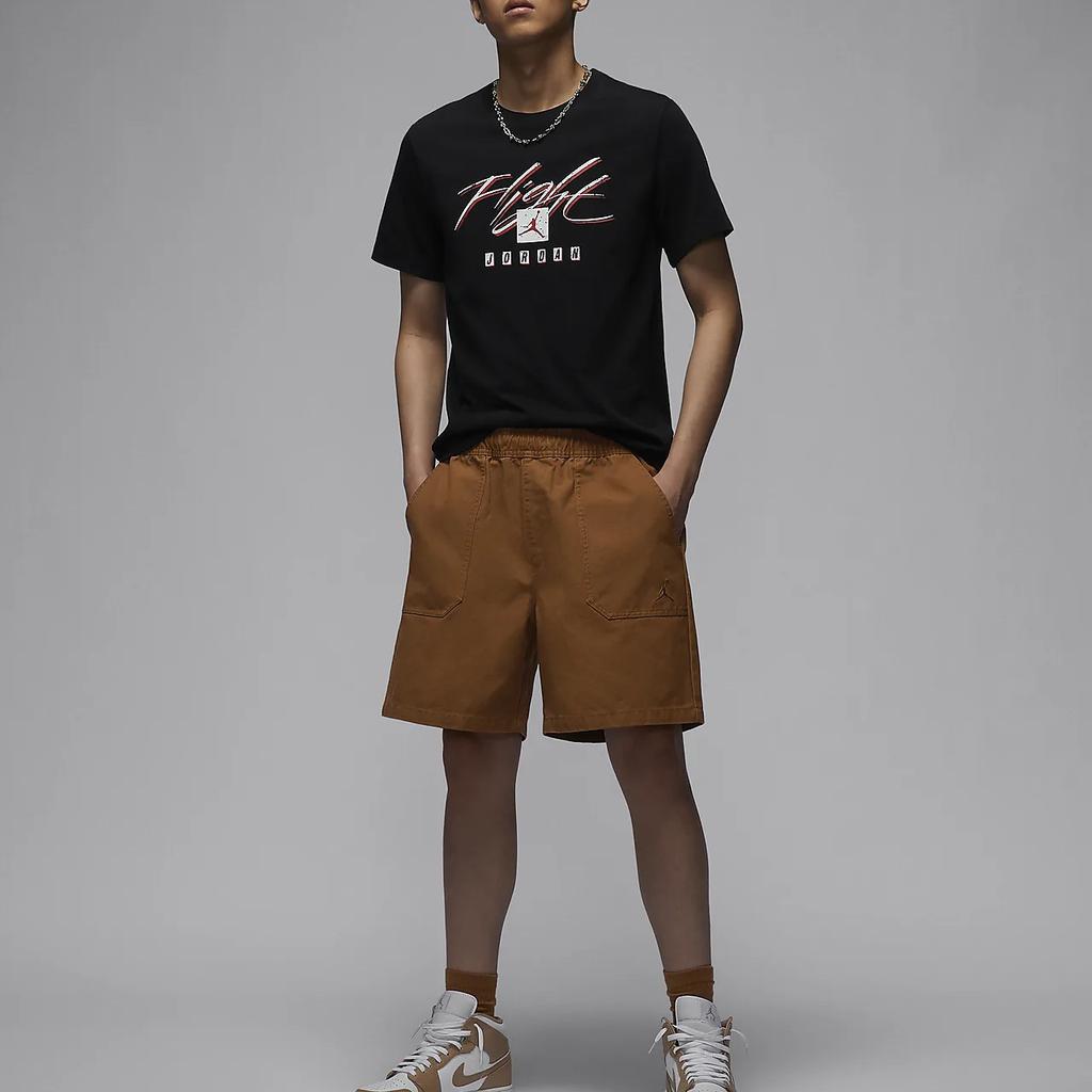 Jordan Essentials Woven Elastic Waist Cotton Sports Shorts Men Shorts Bronze FV7266228