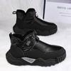 Winter High Top Keep Warm Shoes Good Quality Waterproof Upper Plush Shoes Anti Slip Cotton Snow Boots Unisex Shoes