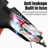100W Hot Melt Glue Gun 180 ℃ High-power Glue Gun for 11mm Rubber Strip Fast Preheating Hot Melt Glue Gun EU US Plug