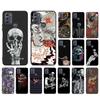 Totenkopf Skelett Tattoo Handyhülle Für Motorola Edge 50 40 Pro 50 40 30 Ultra Neo Fusion Moto G84 G54 G24 G53 G72 G60