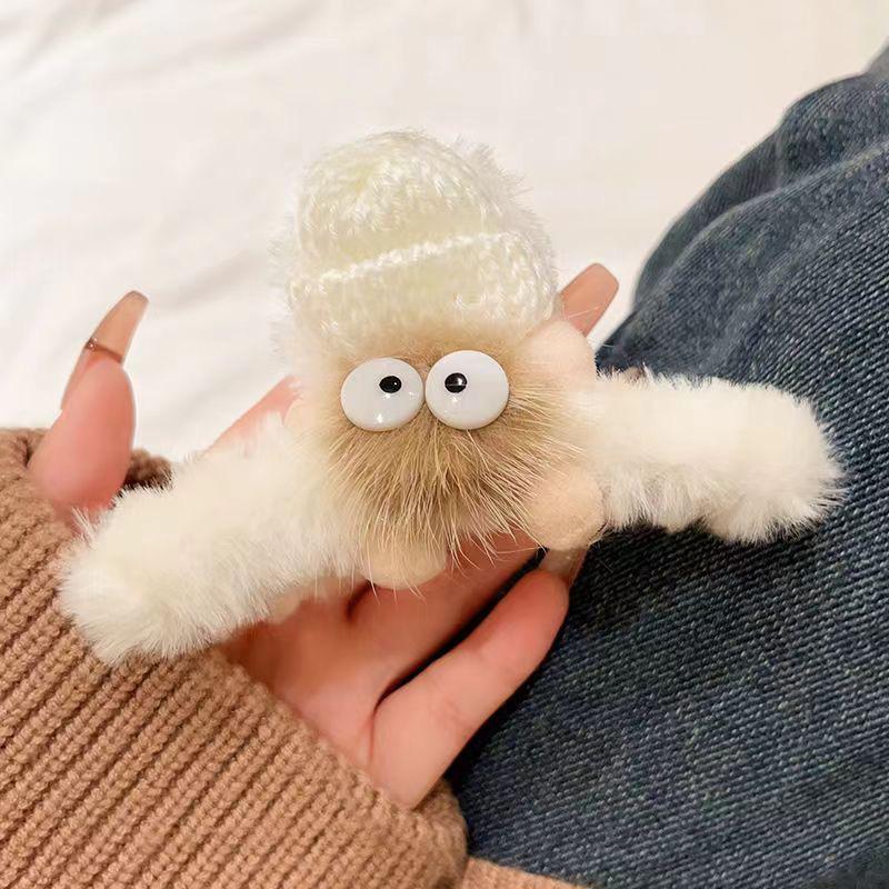 2023 Luxury Feather Hair Clip for Women - Cloud Bubble Design