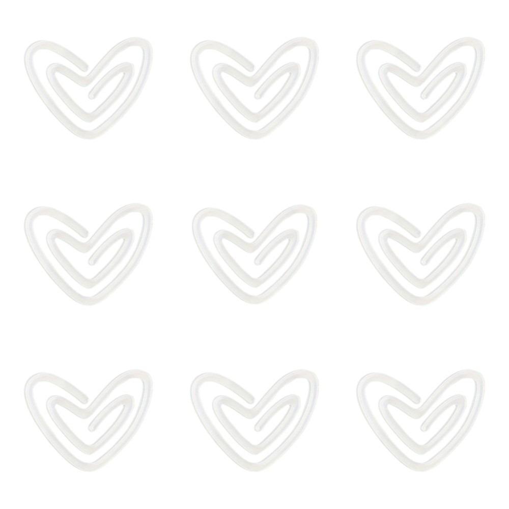 9pcs Acrylic Heat Transfer Bookmark Creative DIY Pattern Paper Clip  Student