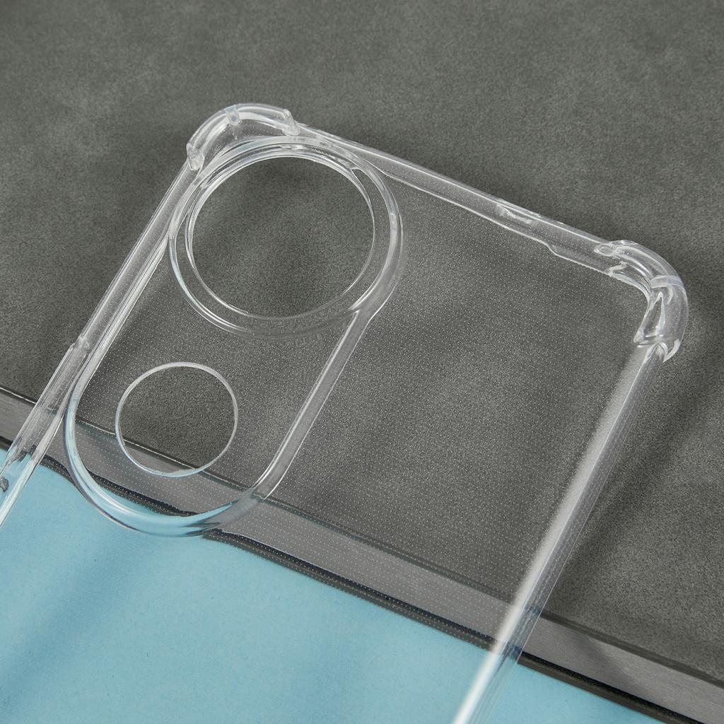 Etui na telefon vivo V50 5G Wzmocnione cztery rogi Odporne na upadki Przezroczyste etui z TPU