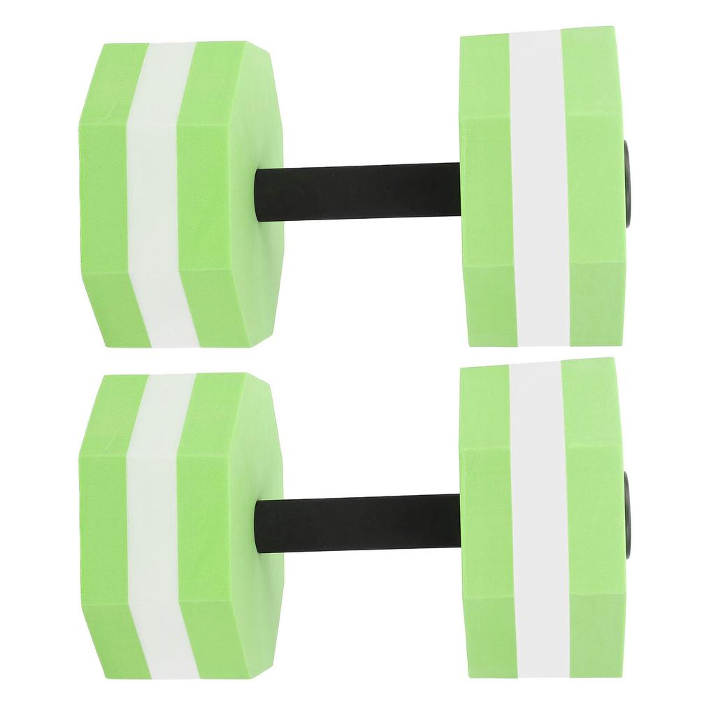 2 Stück High Density EVA Schaum Hantelset Aquatische Übungshanteln für Männer Frauen Hallenbäder Aerobic Fitness