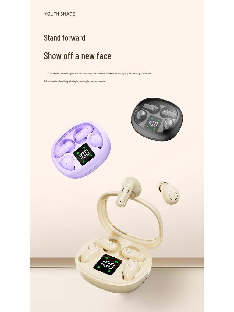 SK35 TK Two-in-One Wireless Bluetooth Earphones - Four-Ear High Sound Quality, Painless Mini In-ear Design