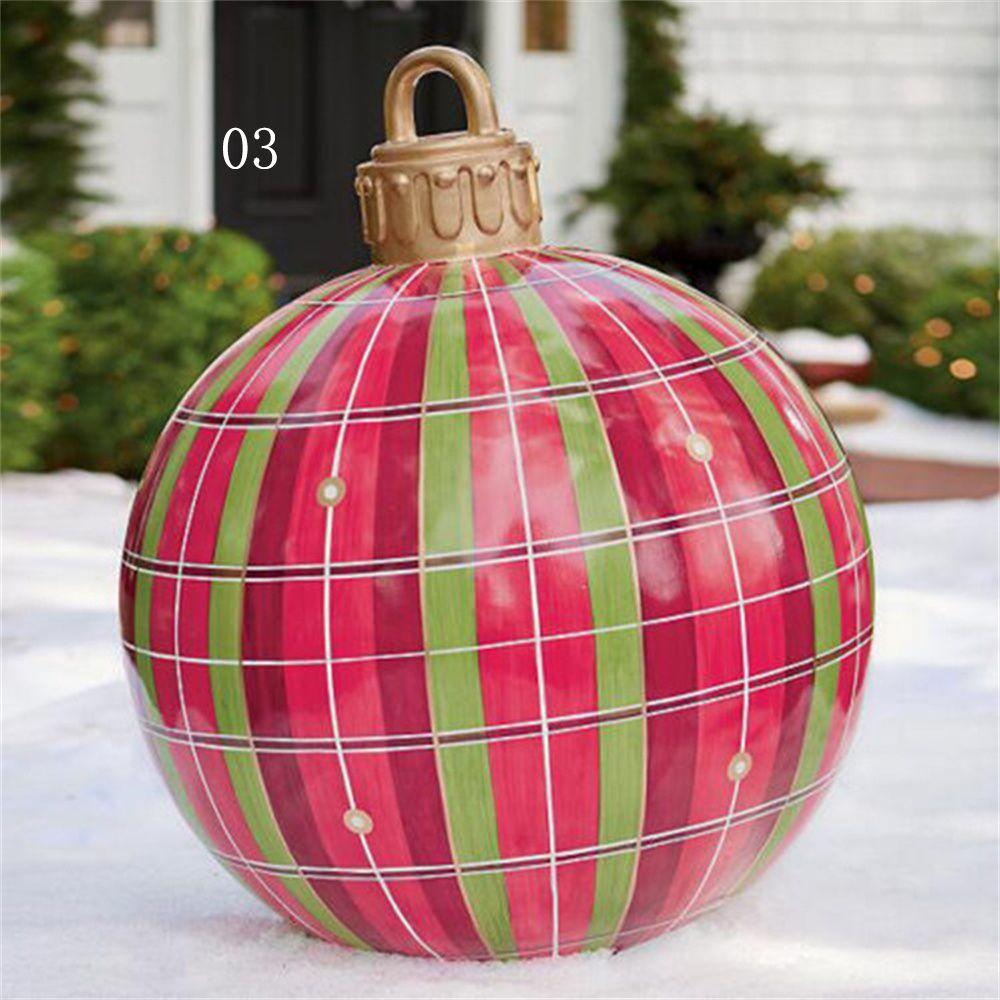 60 Cm Christmas Gift Home Decoration Outdoor Decoration Christmas Decoration Ball Inflatable Ball