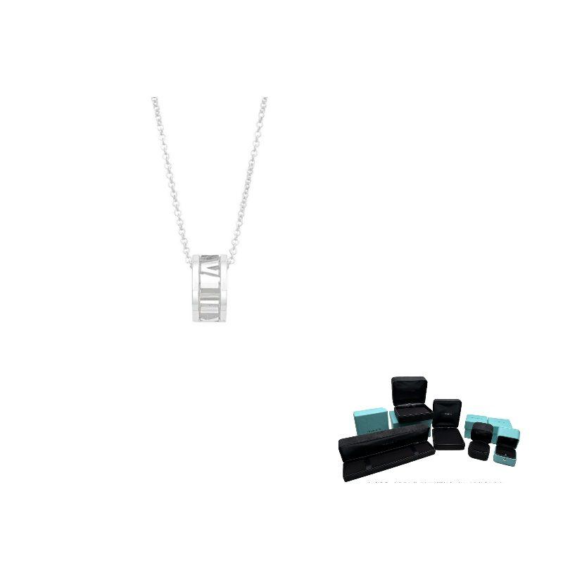 TIFFANY & CO. Atlas 925 Sterling Silver Necklaces Women's 35540954