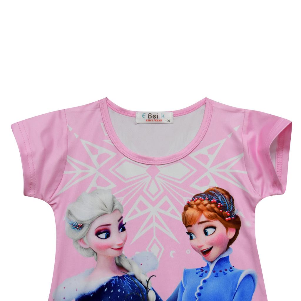 Frozen, Elsa Anna, Girls Princess Dress, Children'S Loungewear Pajamas Pajamas 3114