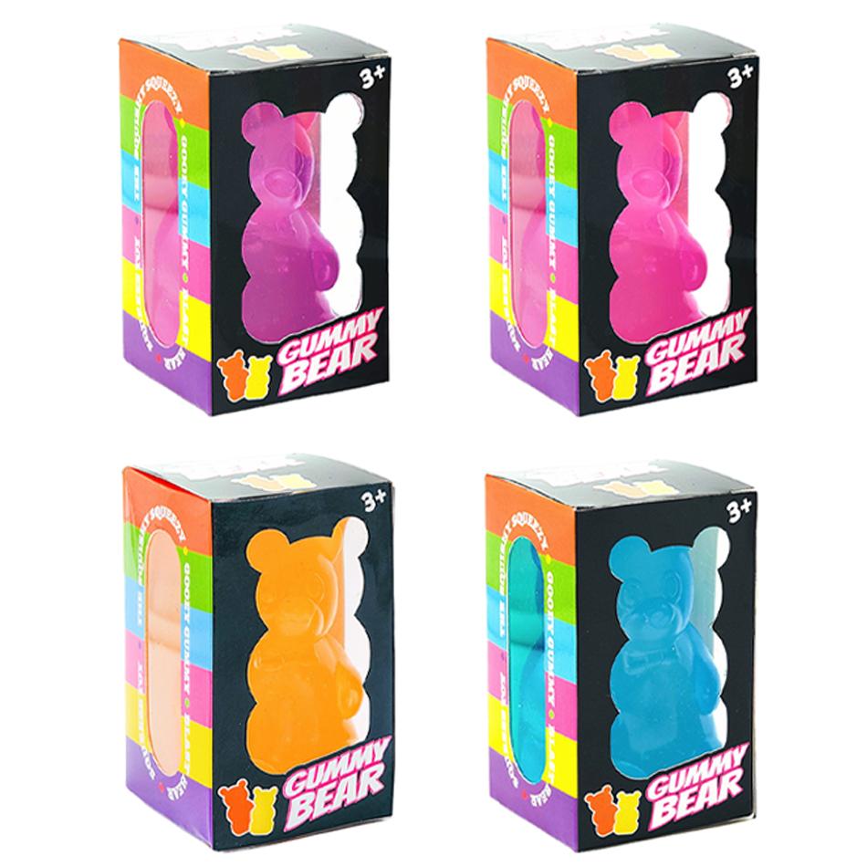 Squishy Cute Little Bear Needoh Stress And Block Anxiety Relief Sensory Tools Focus On Desk Calming Small Tools Squeeze Toys