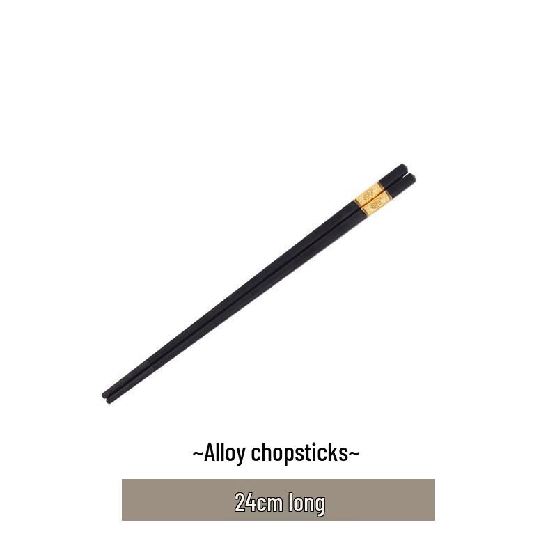 Kangmo Fresh Green Alloy Chopstick Set